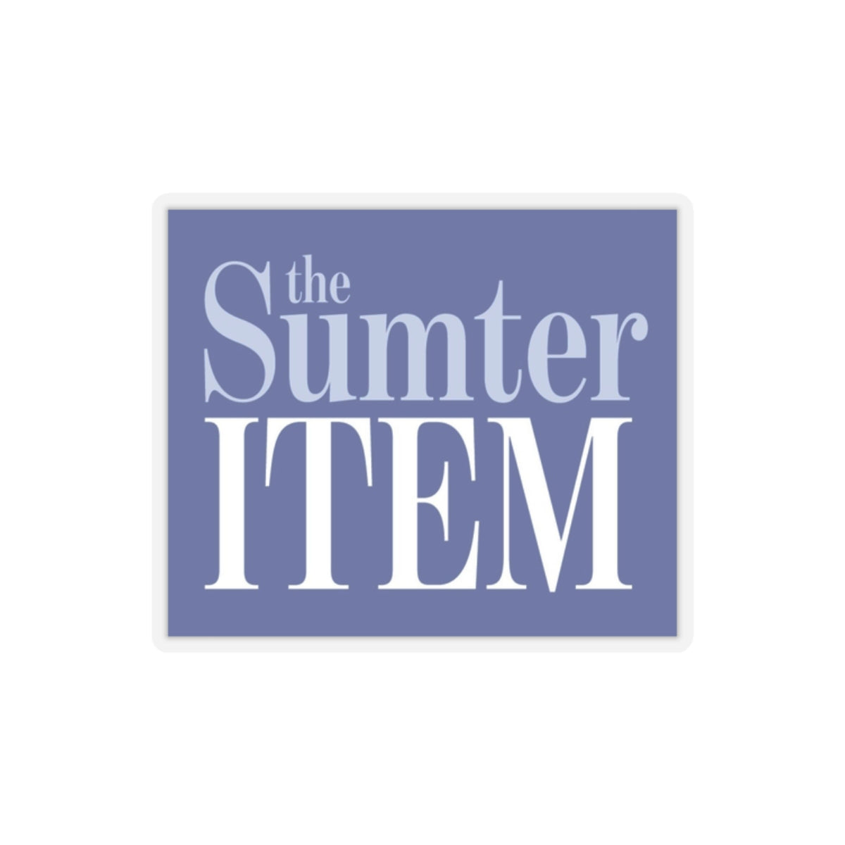 Sumter Item Square Logo Stickers