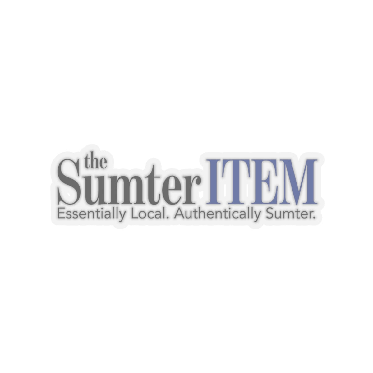 The Sumter Item Logo Stickers